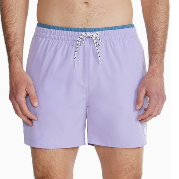 Chubbies Classic Swim Trunks, Men, L, Lovenders - Picture 1 of 5